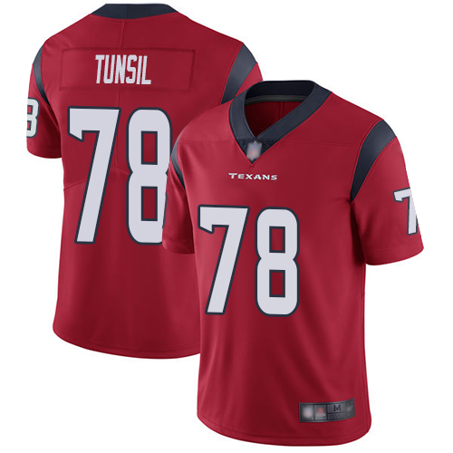 Houston Texans Limited Red Men Laremy Tunsil Alternate Jersey NFL Football #78 Vapor Untouchable->houston texans->NFL Jersey